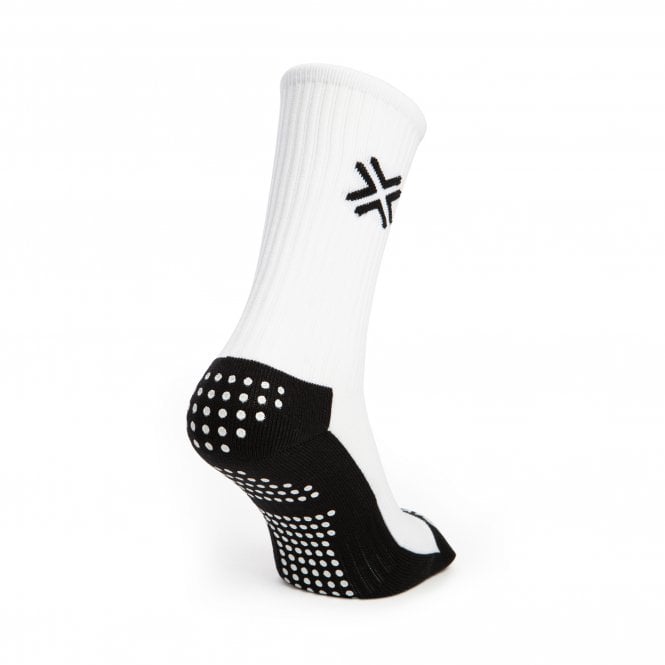 PAYNTR Performance Grip Socks - White - Back
